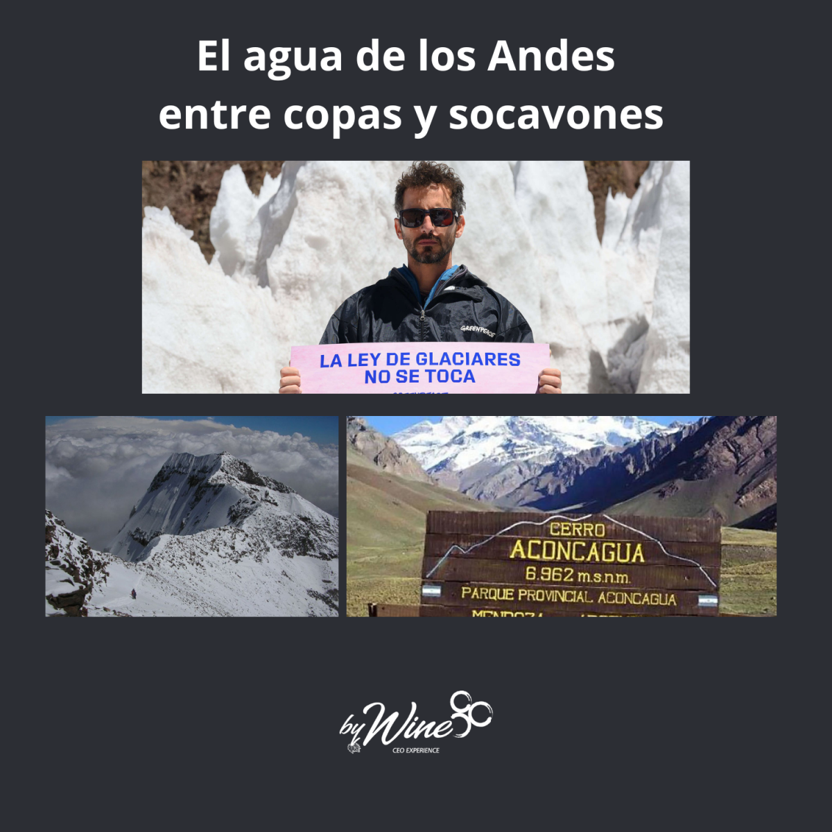 El agua de los Andes entre copas y socavones 